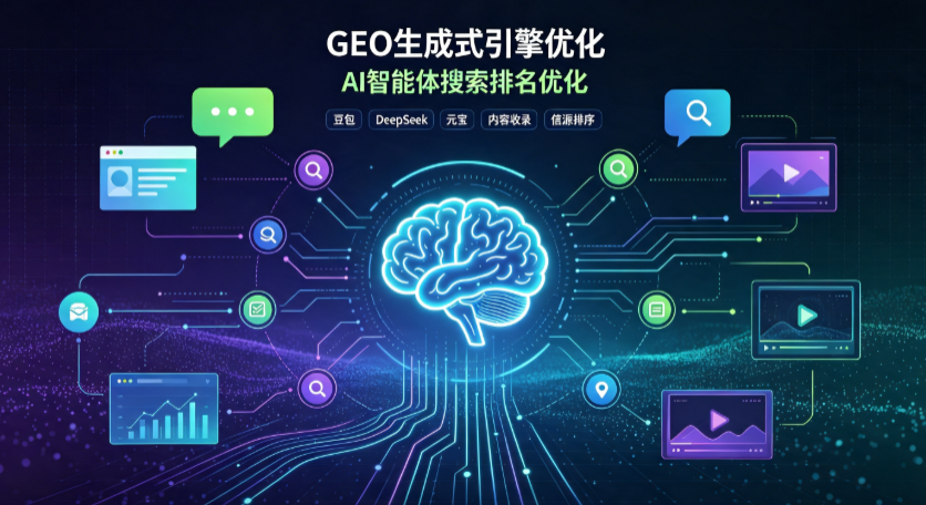 南郊区GEO 浪潮来袭：生成式引擎优化崛起，创作者争抢豆包、DeepSeek、元宝智能体流量入口